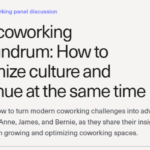 Don’t Miss Our Upcoming Webinar: The Coworking Conundrum